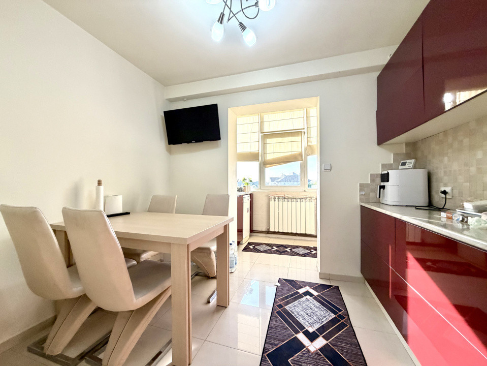 Apartament modern, 3 camere, 66 mp utili - zona Lunei