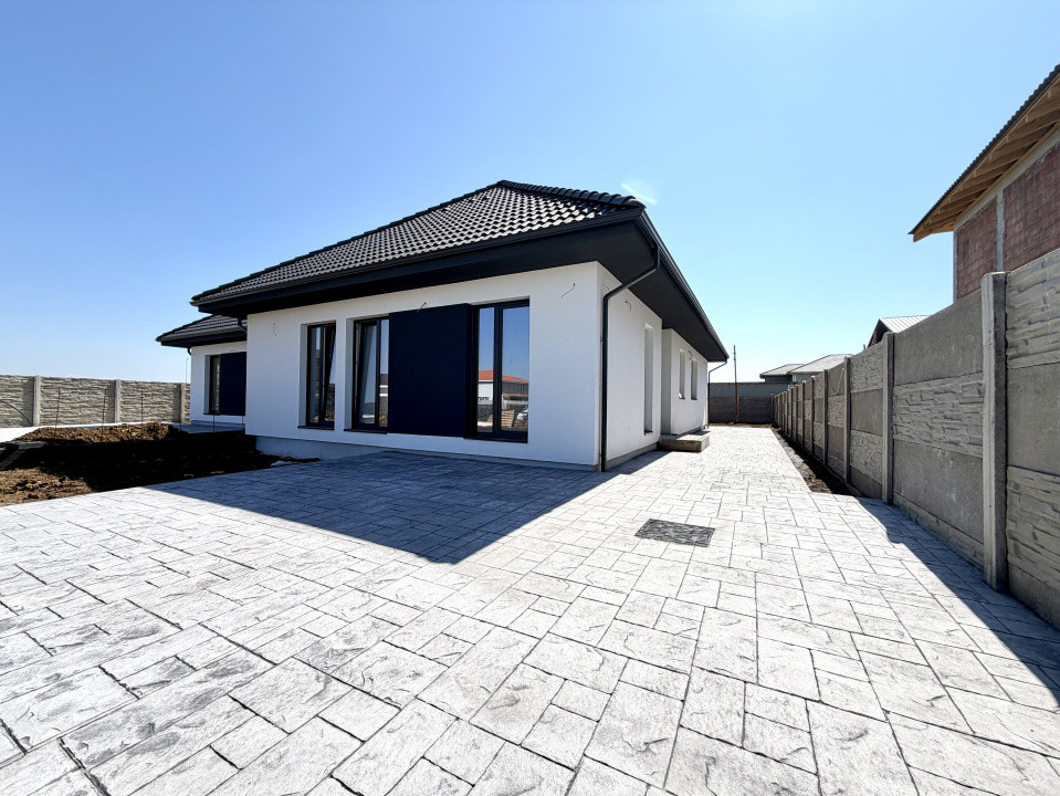 Duplex modern, 4 camere, 100 mp utili, 350 mp teren - Sanandrei