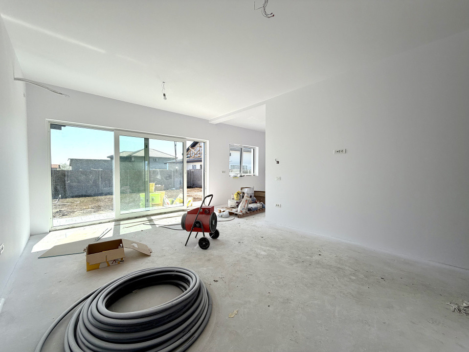 Duplex modern, 4 camere, 100 mp utili, 350 mp teren - Sanandrei