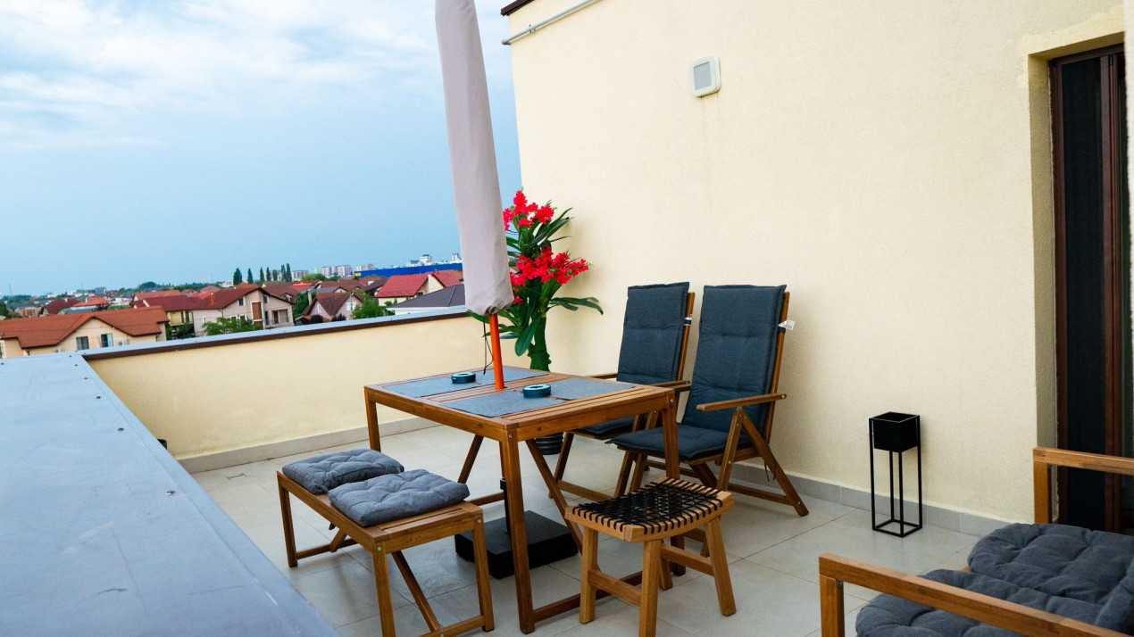 PENTHOUSE - 2 camre, 55 mp, 2 locuri de parcare incluse in pret - Dumbravita