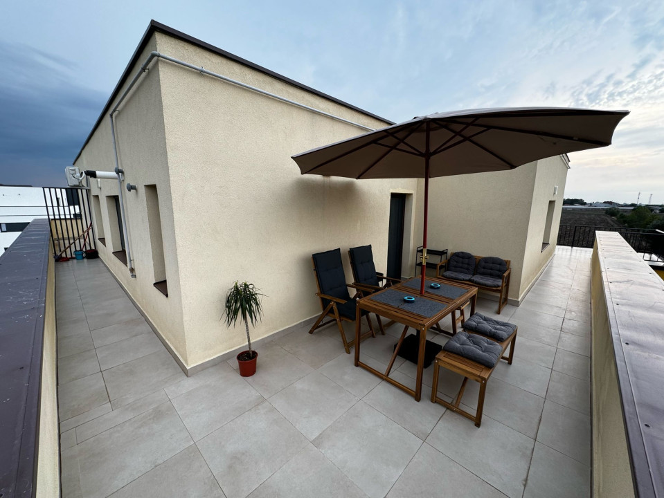 PENTHOUSE - 2 camre, 55 mp, 2 locuri de parcare incluse in pret - Dumbravita