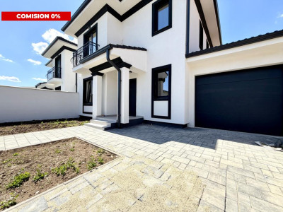 Comision 0% - Duplex elegant, 5 camere, 132 mp utili, 266 mp teren - Dumbravita