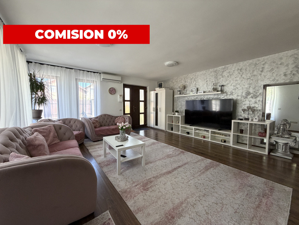 Casa individuala, 6 camere, 155 mp utili, 600 mp teren, garaj - Sacalaz