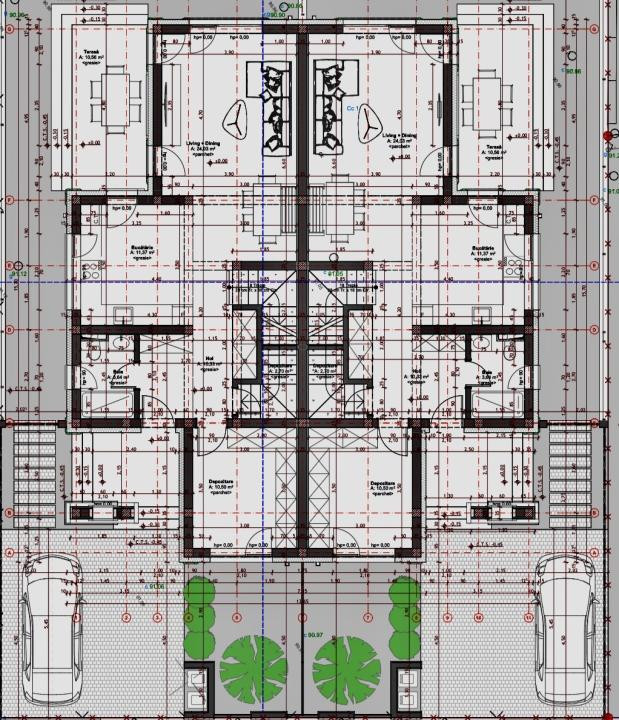 Duplex premium, 4 camere, 115 mp utili, 315 mp teren - Ghiroda