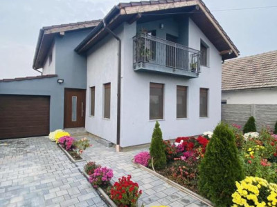 Casa individuala, 180 mp, 860mp teren, complet mobilata- Sanmihaiu German 
