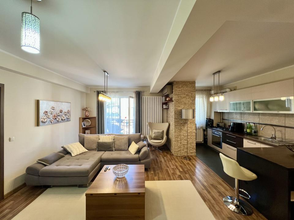  COMISION 0% Apartament 2 camere, 58 mp utili, etaj 2, mobilat lux - Giroc