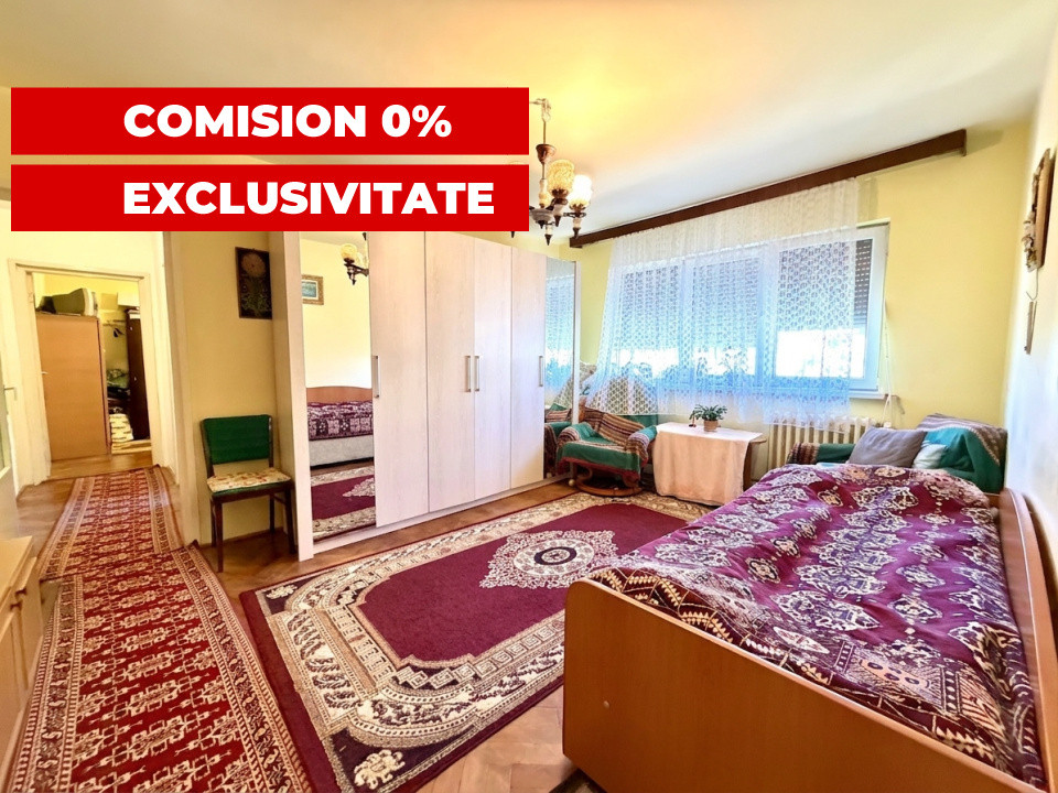 COMISION 0% - Apartament 4 camere, pret special, etaj 3 - zona Dacia