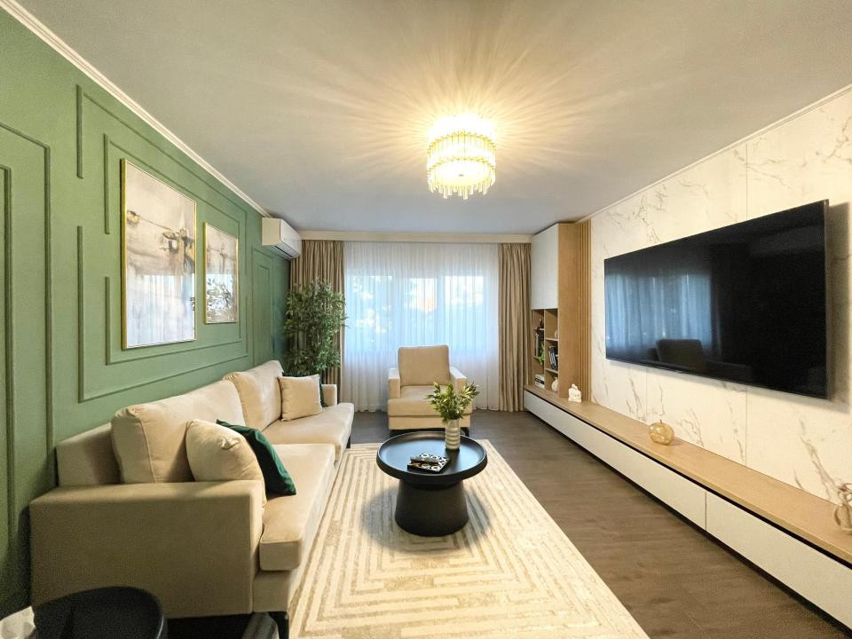 Apartament 2 camere, mobilat si utilat premium, etaj 1  - Girocului