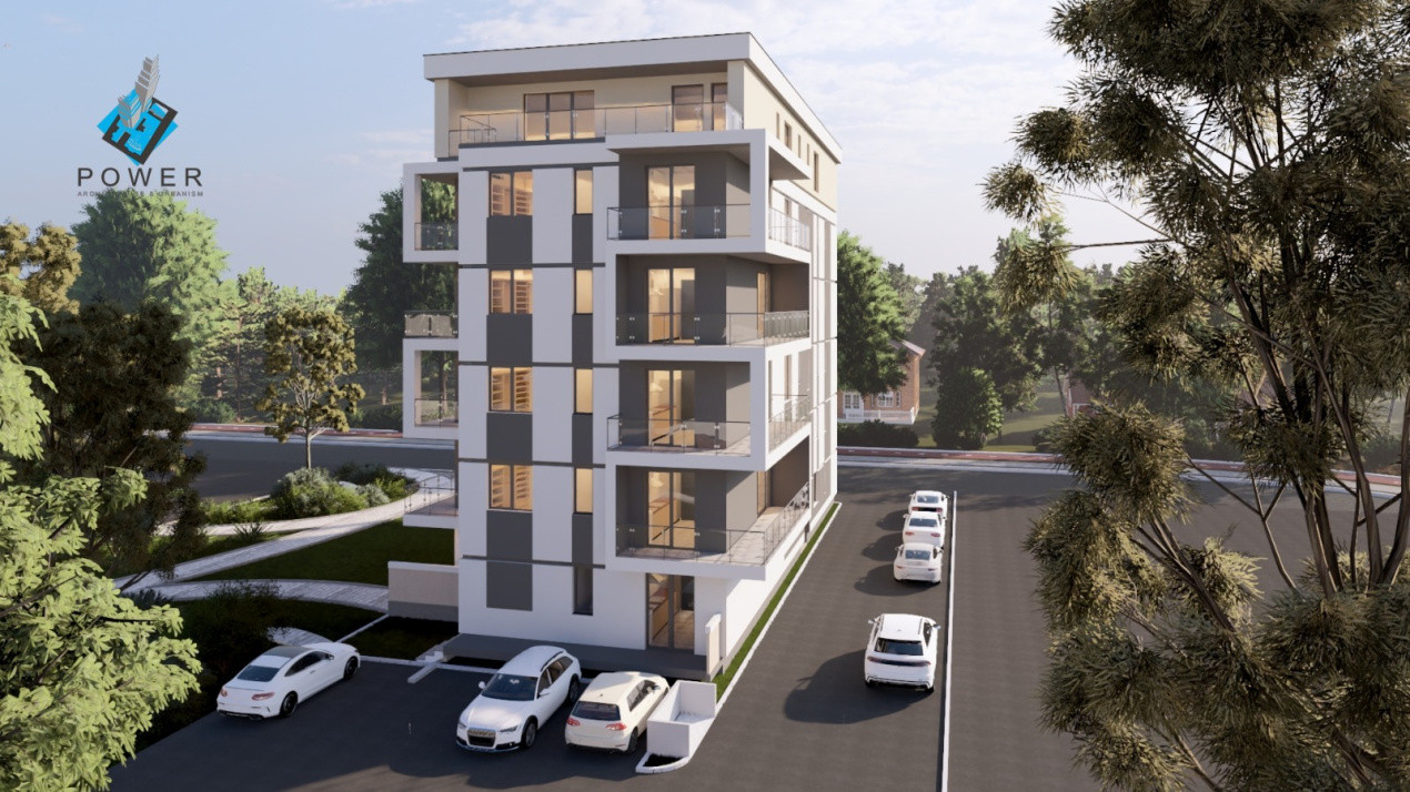 Apartament modern, 2 camere, open-space, 53 mp utili - Esso, Giroc