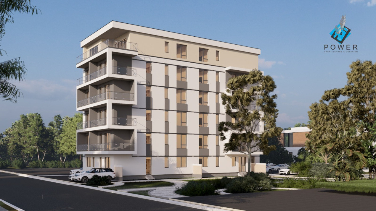 Apartament modern, 2 camere, open-space, 53 mp utili - Esso, Giroc