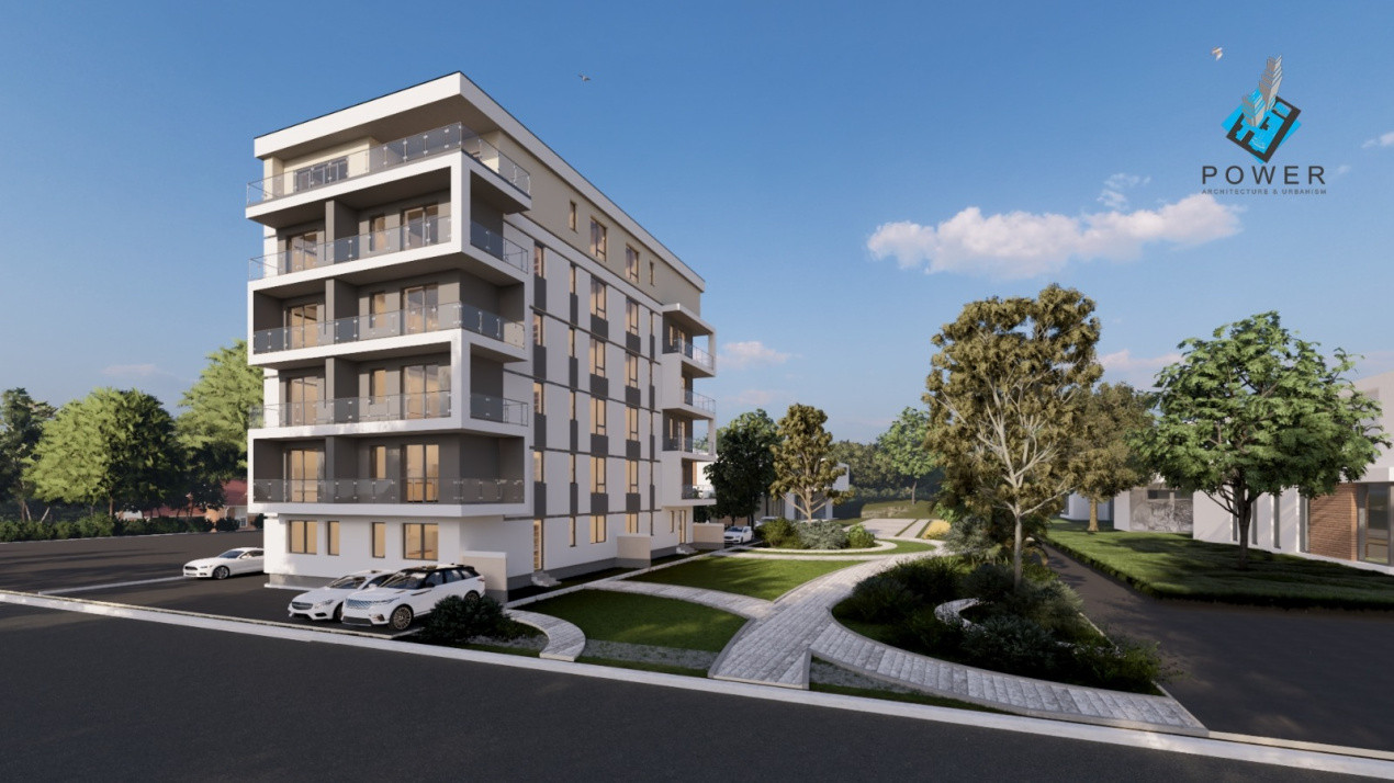 Apartament modern, 2 camere, open-space, 53 mp utili - Esso, Giroc