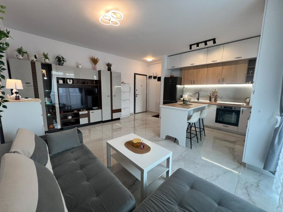 Apartament modern, 2 camere, etaj 2, mobilat si utilat - Braytim