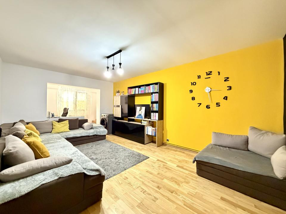Apartament spatios, 3 camere, 70 mp utili, parter - Zona Dorobantilor