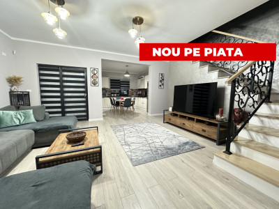 Duplex spatios, 5 camere, 140 mp utili, 301 mp teren - Dumbravita