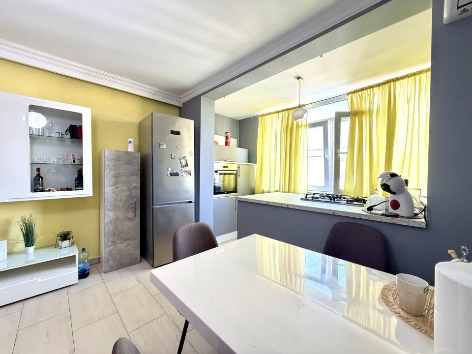 De inchiriat - Apartament 3 camere, 60 mp utili, mobilat - Dumbravita