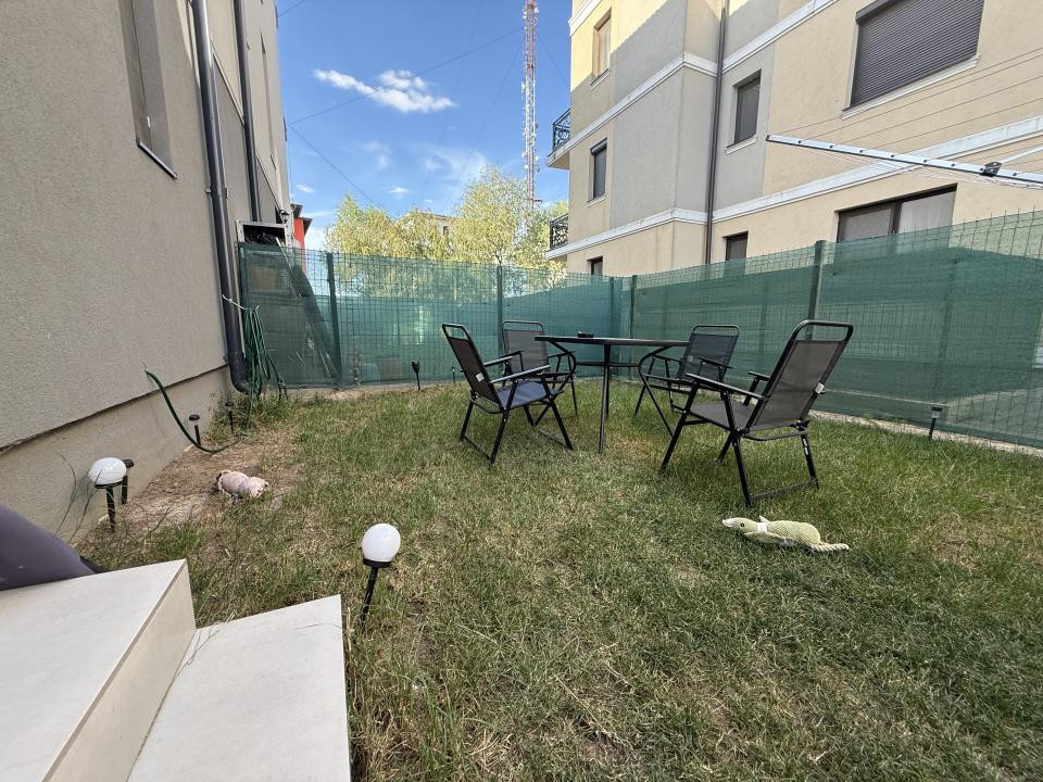 Apartament 2 camere, decomandat cu gradina de 45 mp - Giroc