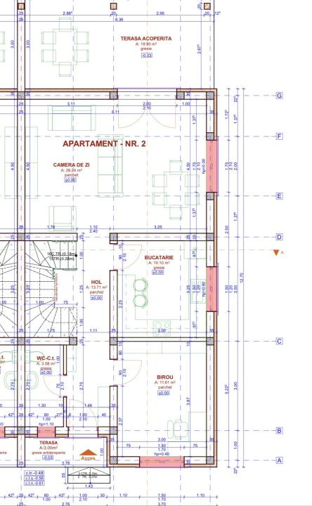 Duplex 5 camere, 126 mp utili, 300 mp teren - in Chisoda