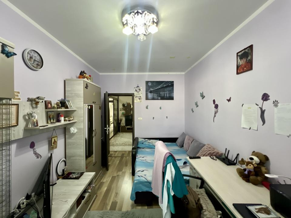 Apartament modern, 3 camere, decomandat, 61 mp utili, mobilat - Giroc