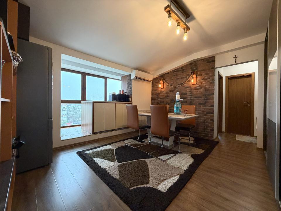 Apartament 3 camere, 68,5 mp utili, mobilat, etaj 5 - Soarelui