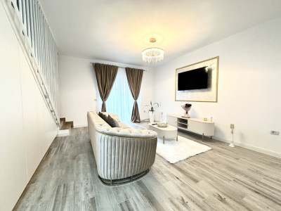 Duplex la pret de apartament, 3 camere, 71 mp utili, 230 mp teren - Sanandrei