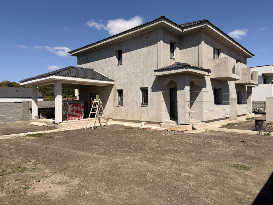 Duplex 4 camere, 125 mp utili, 350 mp teren, terasa 10mp - Giarmata Vii