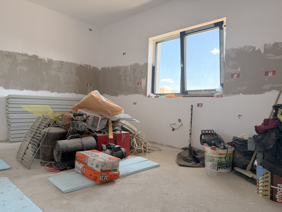 Duplex 4 camere, 125 mp utili, 350 mp teren, terasa 10mp - Giarmata Vii