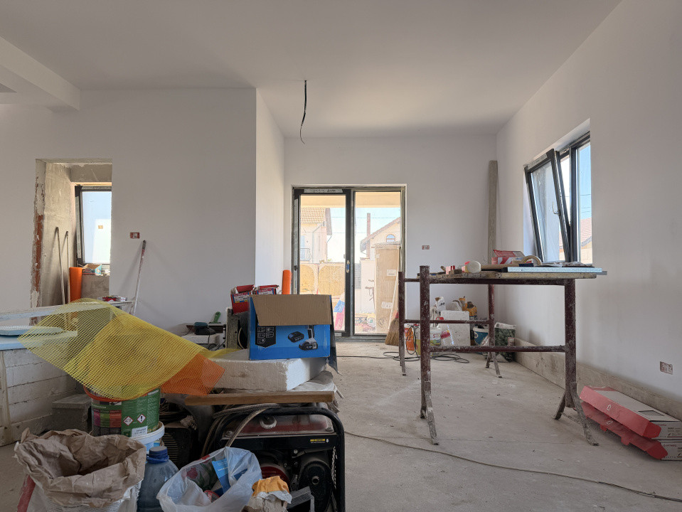 Duplex 4 camere, 125 mp utili, 350 mp teren, terasa 10mp - Giarmata Vii