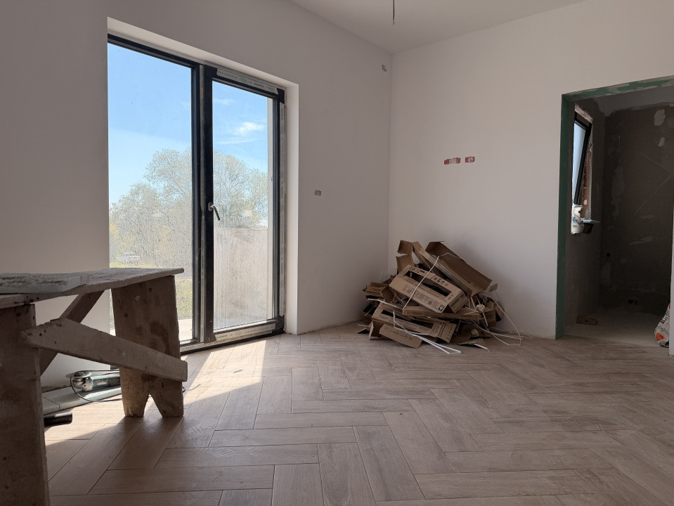 Duplex 4 camere, 125 mp utili, 350 mp teren, terasa 10mp - Giarmata Vii