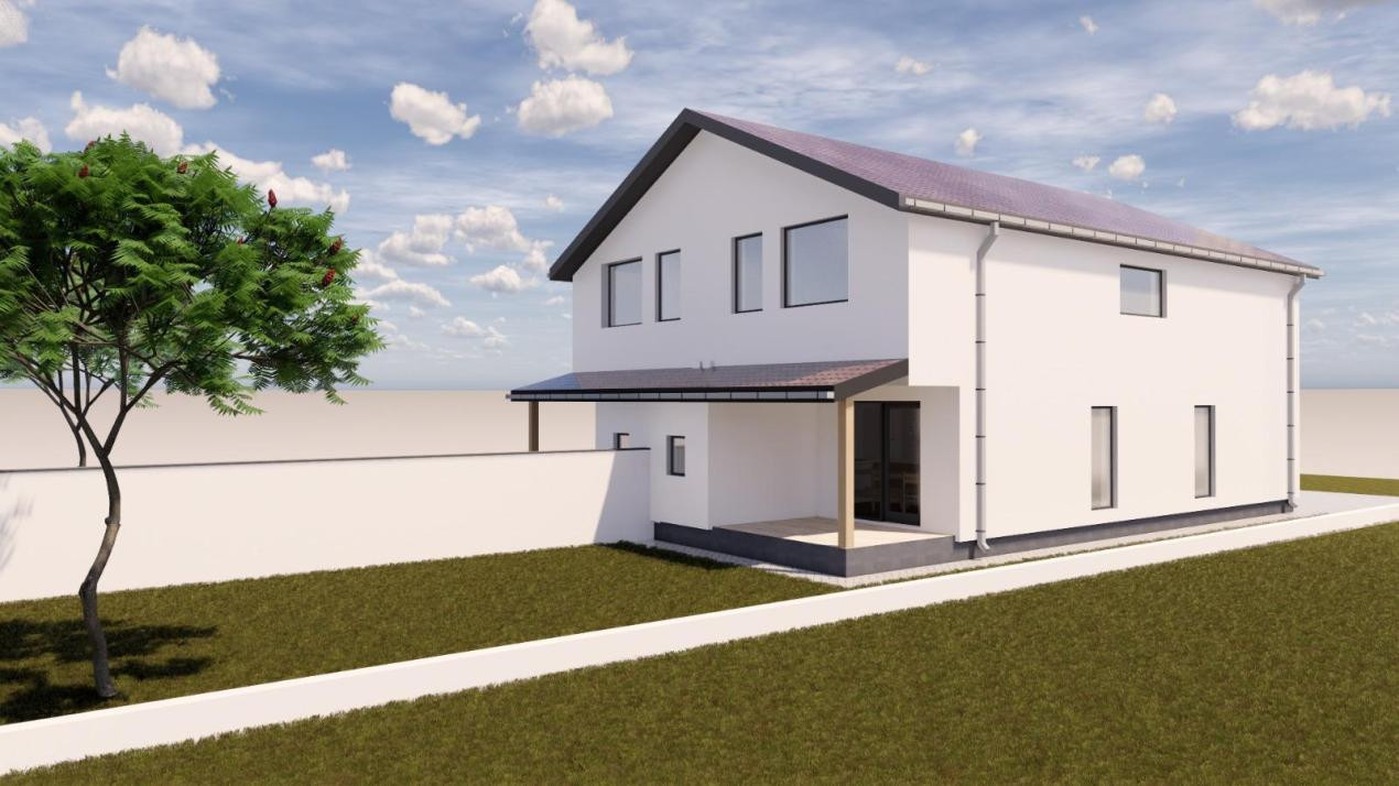 Duplex 4 camere, 100 mp utili, 10 mp terasa, 305 mp teren - Sag 