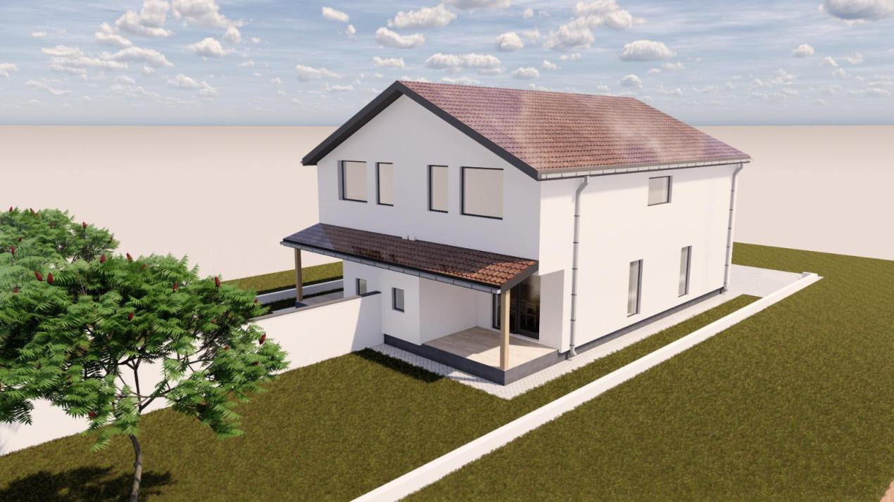 Duplex 4 camere, 100 mp utili, 10 mp terasa, 305 mp teren - Sag 