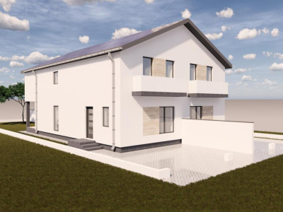 Duplex 4 camere, 100 mp utili, 10 mp terasa, 305 mp teren - Sag 