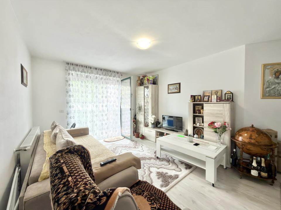 Apartament 2 camere, 52mp utili, parter, balcon 6mp in Giroc 