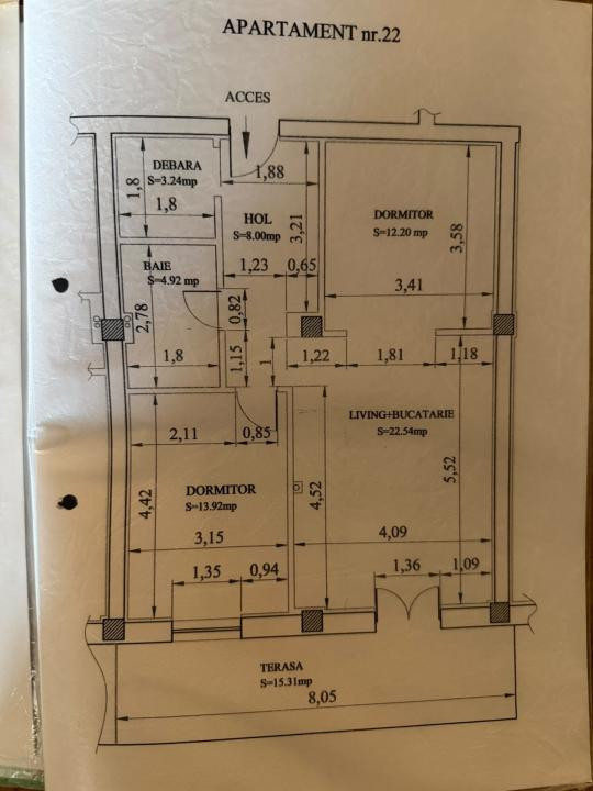 Apartament 2 camere, etaj2/3+ lift in Complex Toscana Residence  