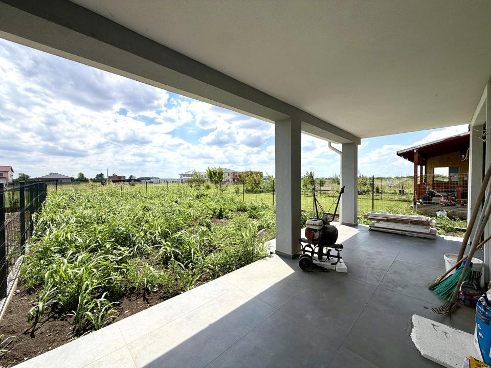 Duplex modern, 4 camere, 106 mp utili, 375 mp teren - Sacalaz