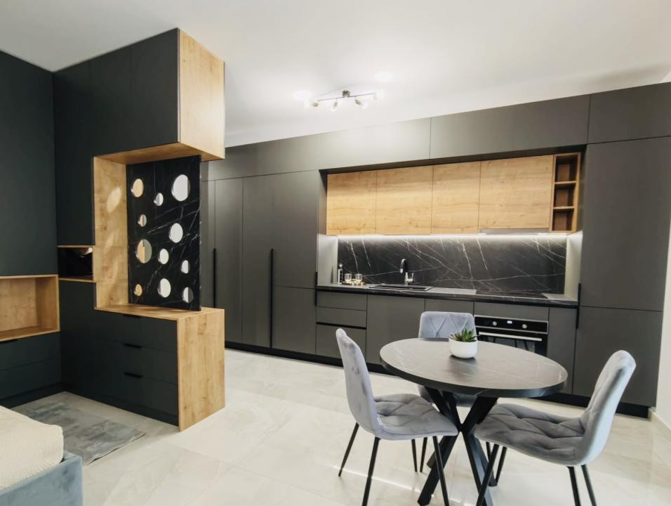 Apartament 1 camera, mobilat pe comandat, etaj 1, Giroc-Braytim 