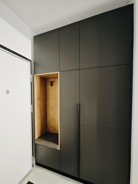 Apartament 1 camera, mobilat pe comandat, etaj 1, Giroc-Braytim 