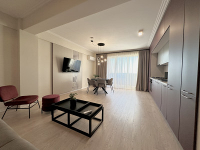 Apartament lux, 2 camere, 55 mp, etaj 2 - Dumbrăvița 