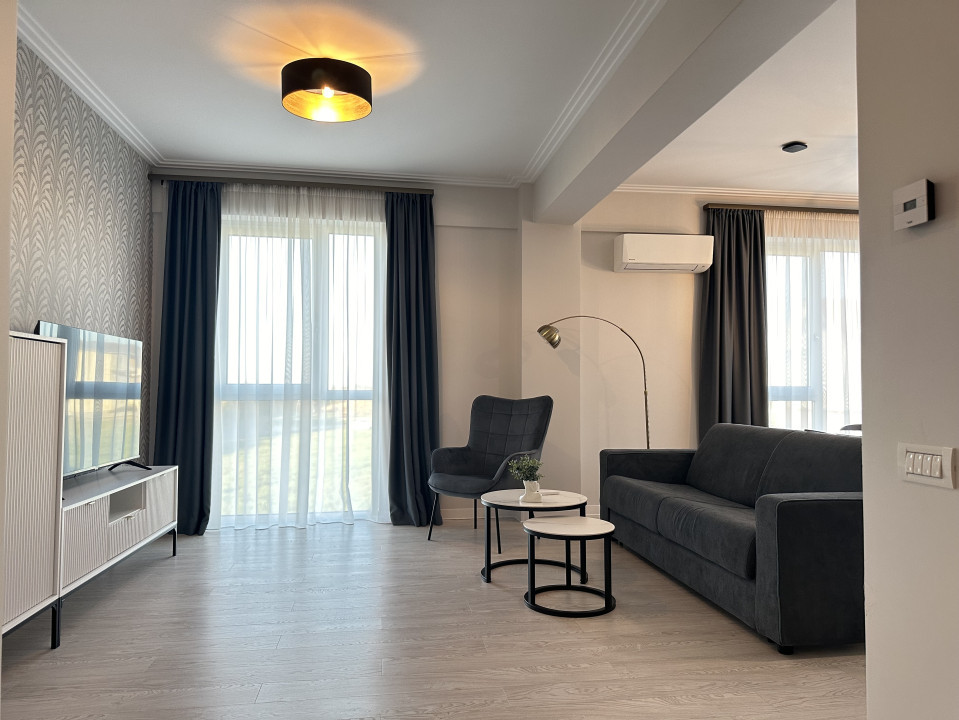 Apartament 2 camere, 55 mp, mobilat modern - Dumbrăvița 