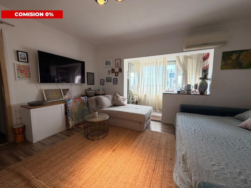COMISION 0% Apartament cu 3 camere, semidecomandat, etaj 4 - Bucovina