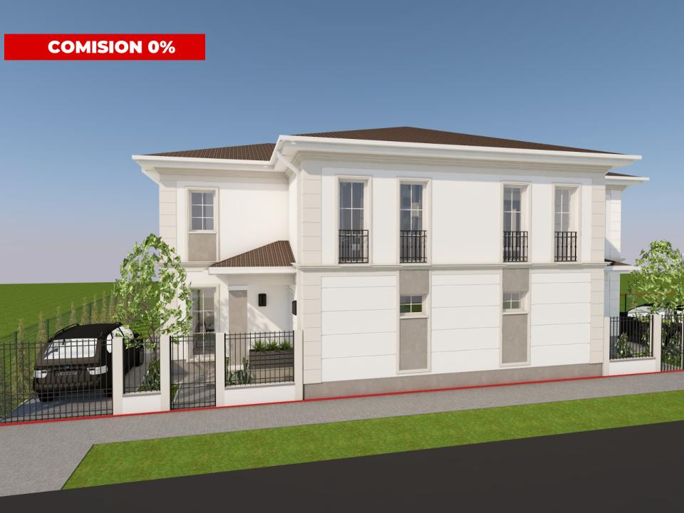 COMISION 0% Duplex modern, 4 camere, 110 mp utili, 200 mp teren - Giroc