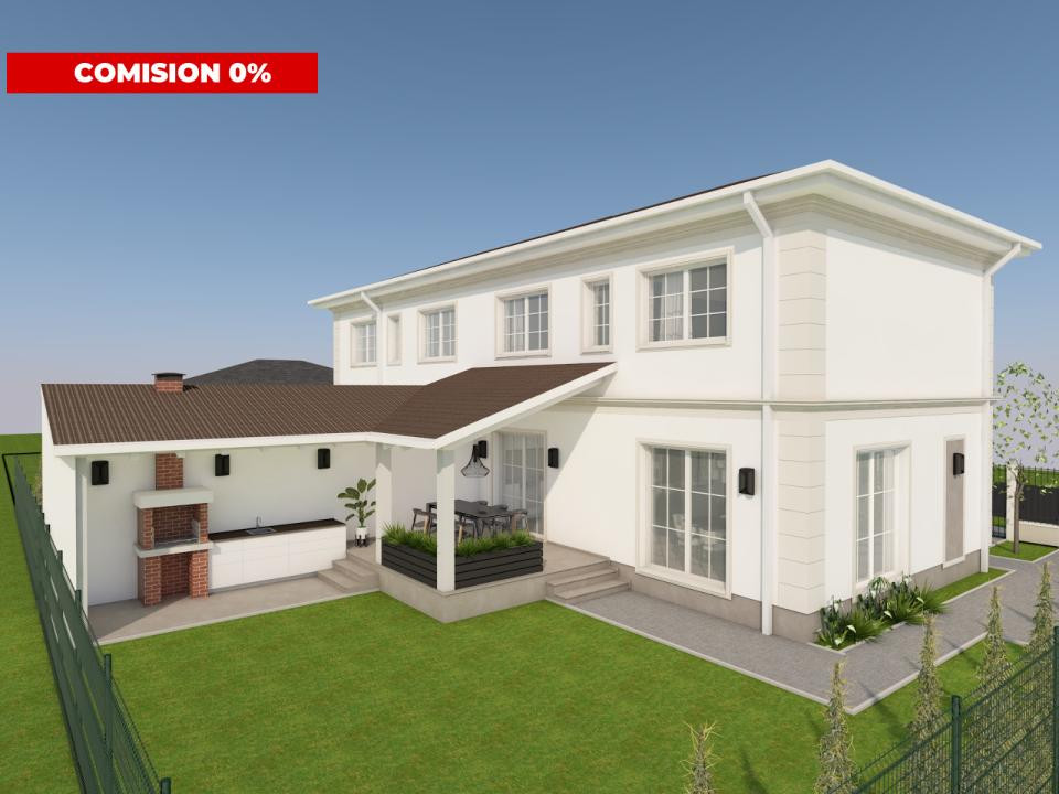 COMISION 0% Duplex modern, 4 camere, 110 mp utili, 200 mp teren - Giroc