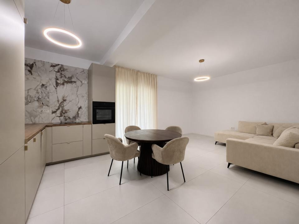 Duplex nou, forma cubica, mobilat - Giarmata 