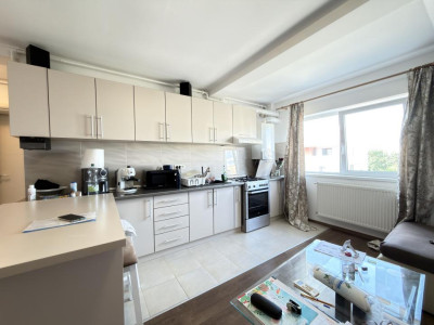 Apartament 3 camere, Semidecomandat, 57 mp utili, etaj 2 - Dumbravita 