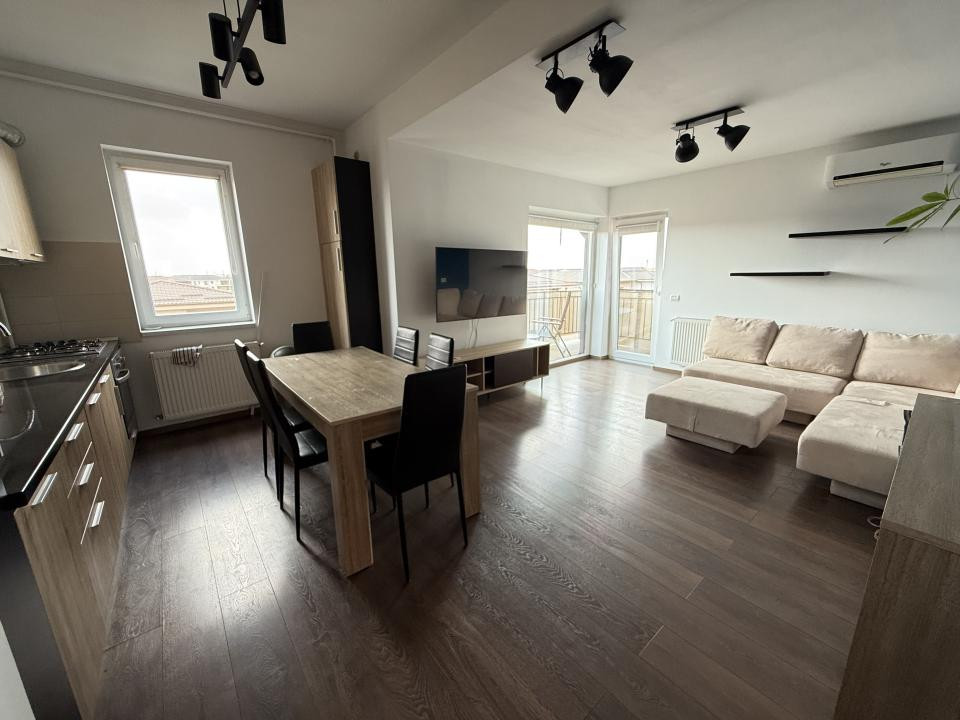 Apartament spatios, 3 camere, 65 mp utili + balcon de 9 mp - Esso, Giroc