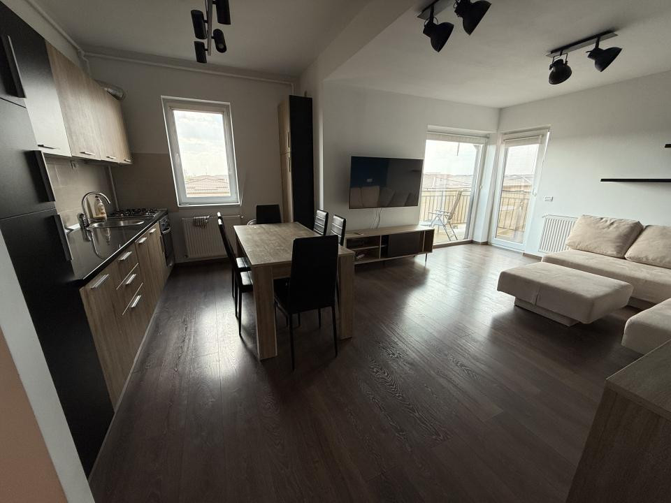 Apartament spatios, 3 camere, 65 mp utili + balcon de 9 mp - Esso, Giroc