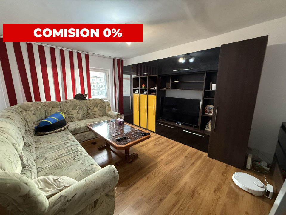 COMISION 0% Apartament 4 camere, decomandat, 77 mp utili + 2 balcoane - Soarelui