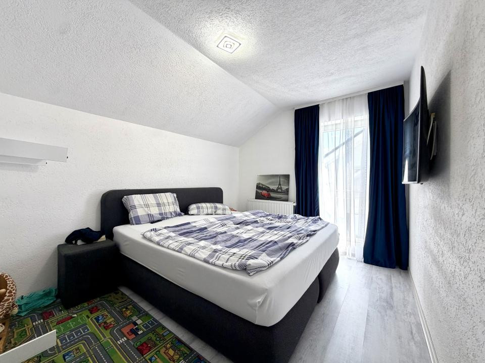 Duplex inedit, 3 camere, 61 mp utili, mobilat/utilat - Sanandrei