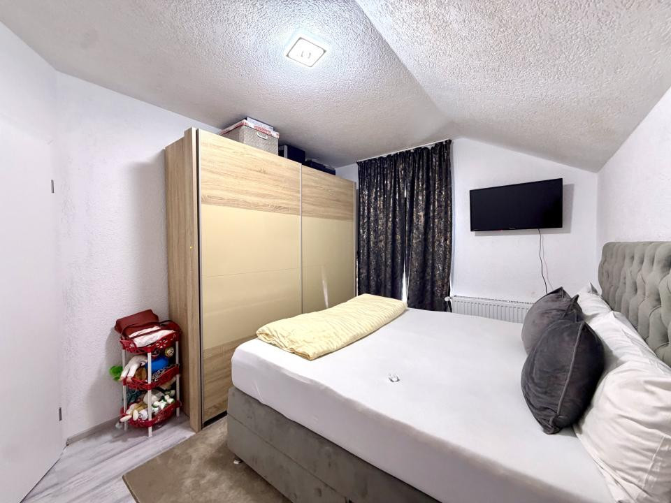 Duplex inedit, 3 camere, 61 mp utili, mobilat/utilat - Sanandrei