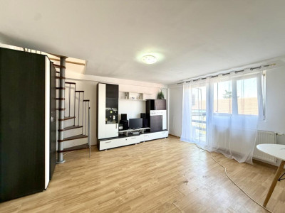 Apartament 1 camera, 32 mp utili + pod amenajat - Dambovita