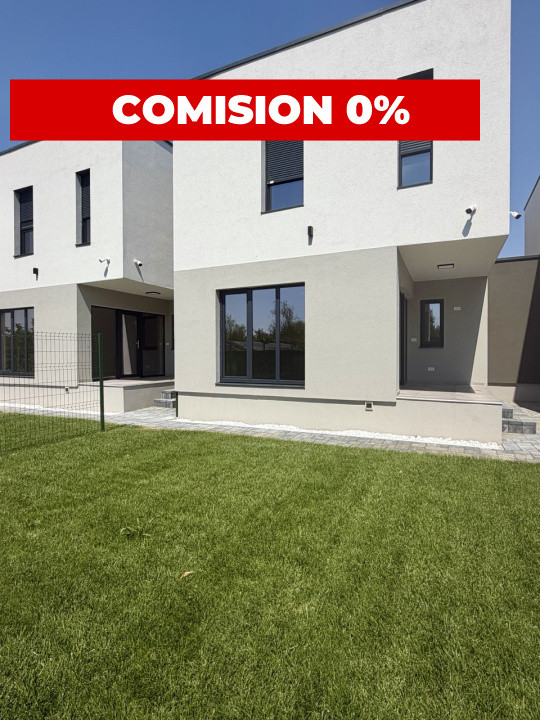 COMISION 0% Duplex individual, 4 camere, 2 bai - la 10 minute de Timisoara